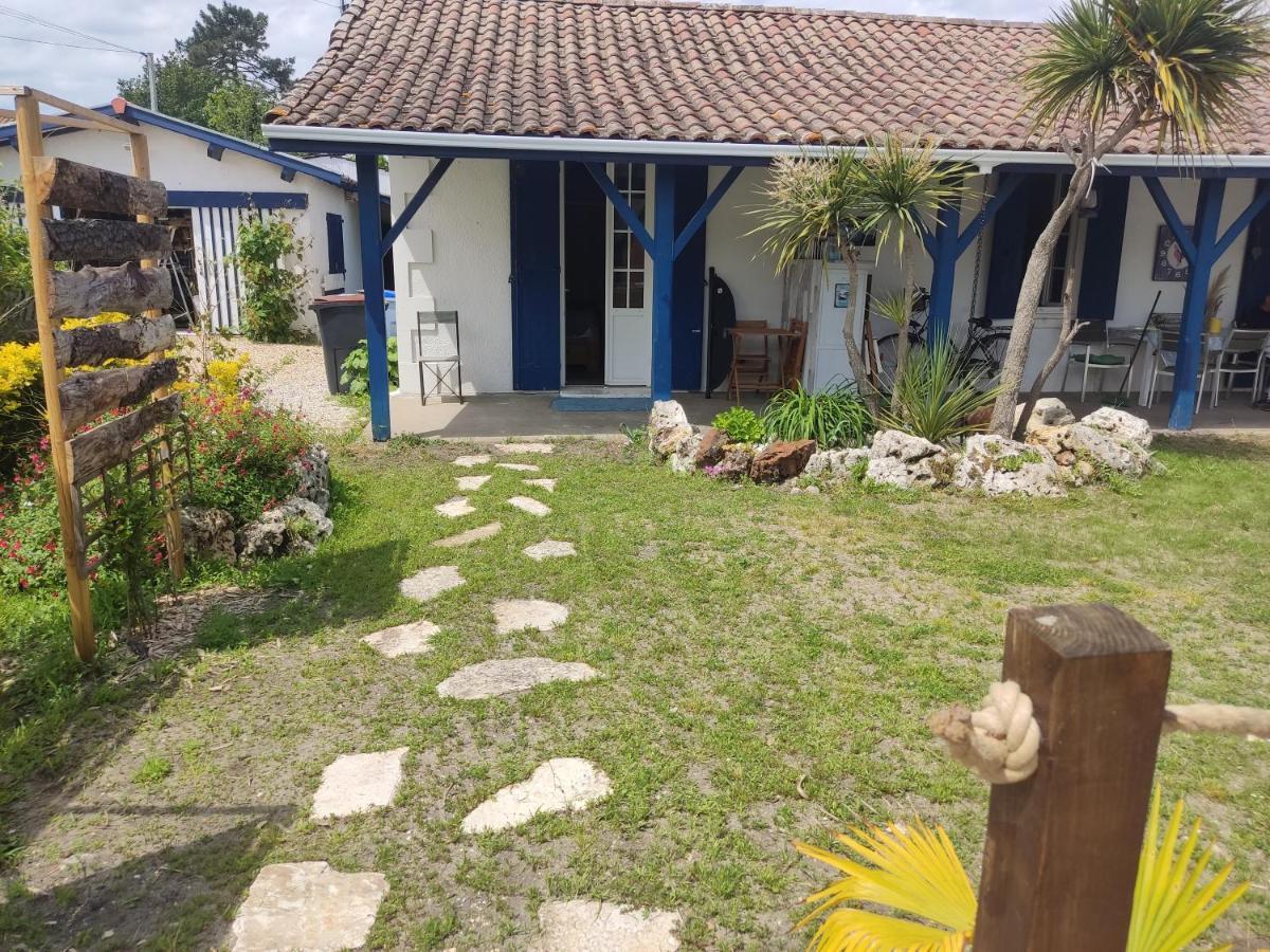 chambre indépendante avec piscine Gujan-Mestras Esterno foto