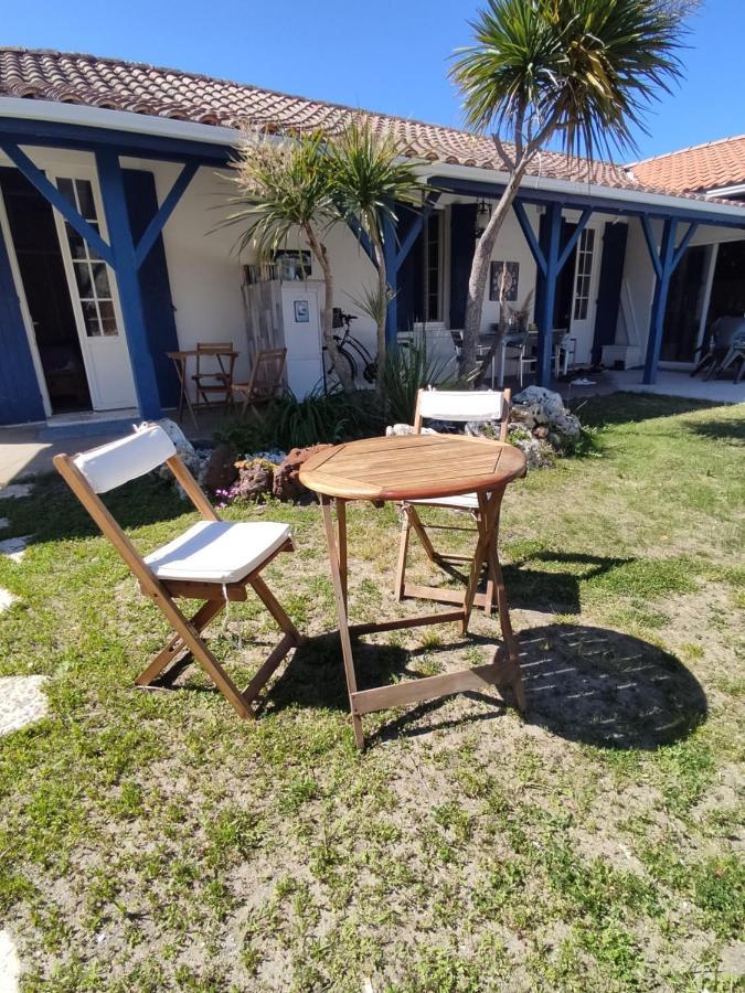 chambre indépendante avec piscine Gujan-Mestras Esterno foto